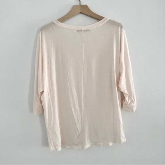 Velvet Brand Pink Rhinestone Loose Shirt - Picture 4 of 5
